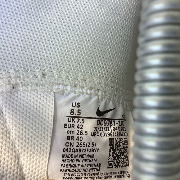 Sz 8.5 Nike Blazer '77 Premium Mid Certified Fresh - Sail Enamel Green Mens USED - Picture 9 of 9